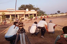 Documentary film shoot by govt on MBTF Kotturu